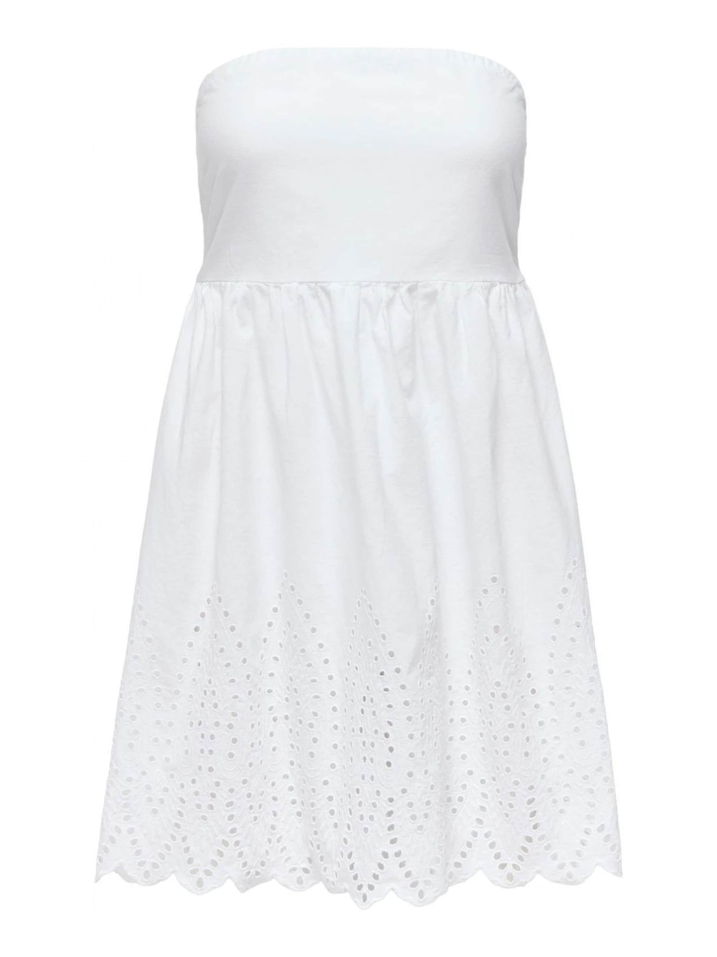 Abito da sera di ONLY in bianco: frontale