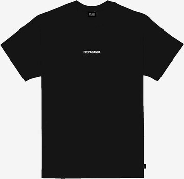 T-Shirt Propaganda en noir : devant