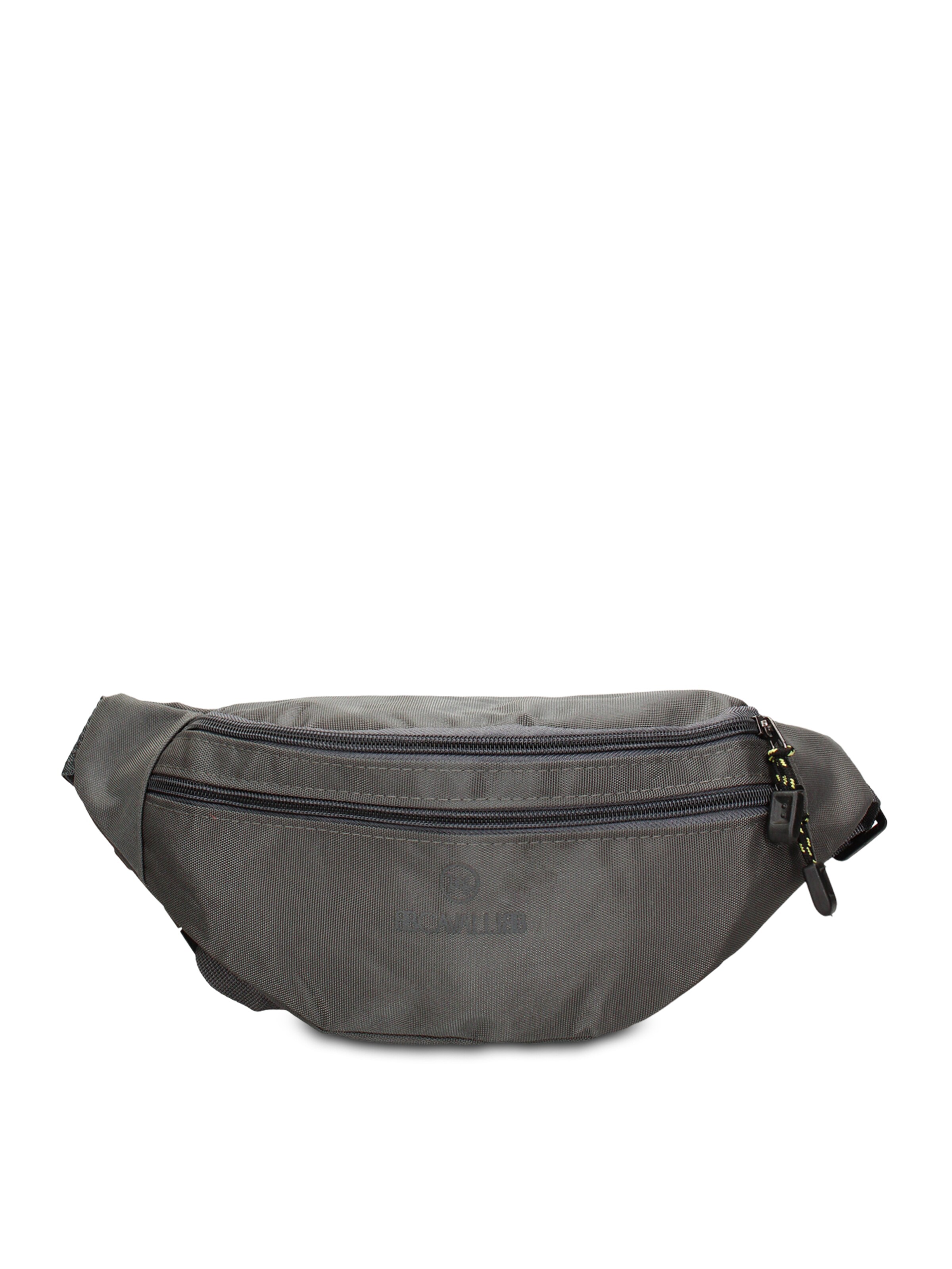 Marsupio 'Marsupio B Cavalli vegan leather con zip e tracolla' di B. Cavalli in grigio