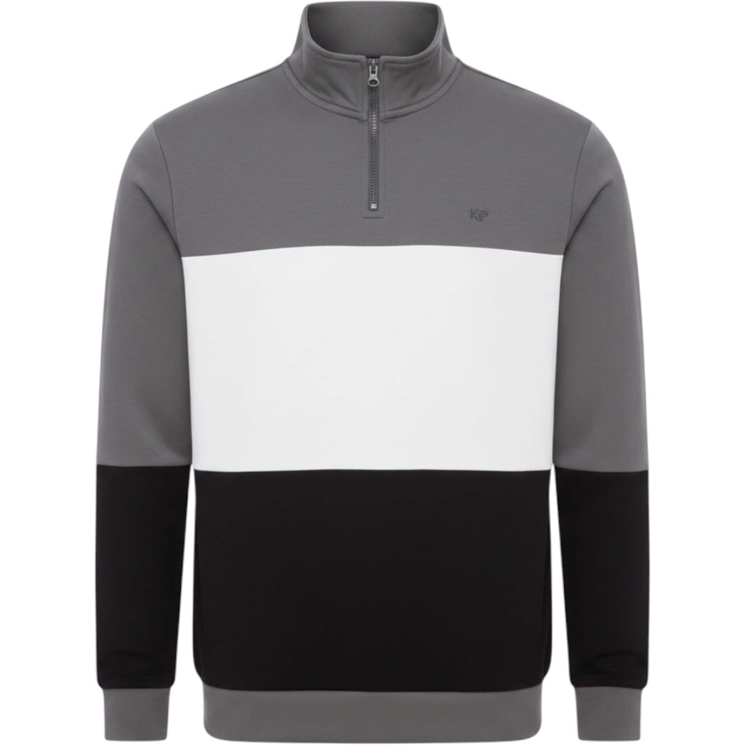 KİP Sweatshirt in Grijs: voorkant