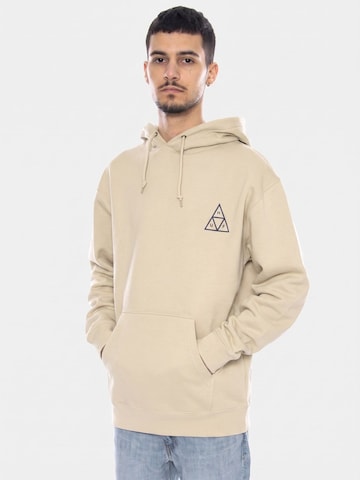 Felpa 'Set TT P/O Hoodie -- Men's Hoodie Stone Beige' di HUF in beige
