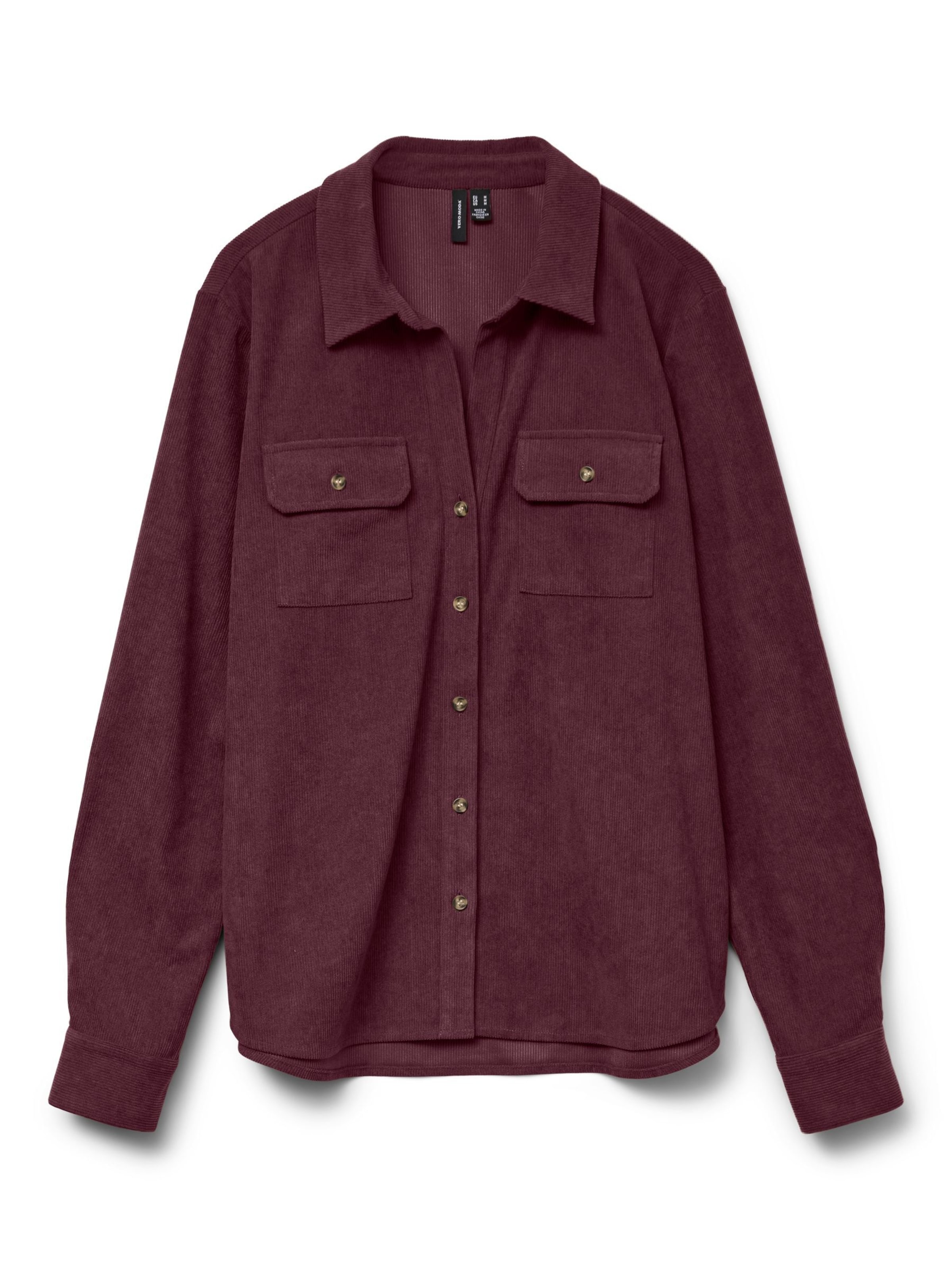 VERO MODA Bluse i rød: forside