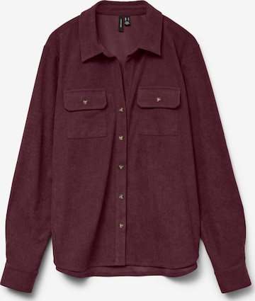 VERO MODA Bluse i rød: forside