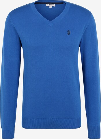 U.S. POLO ASSN. Sweater in Blue: front