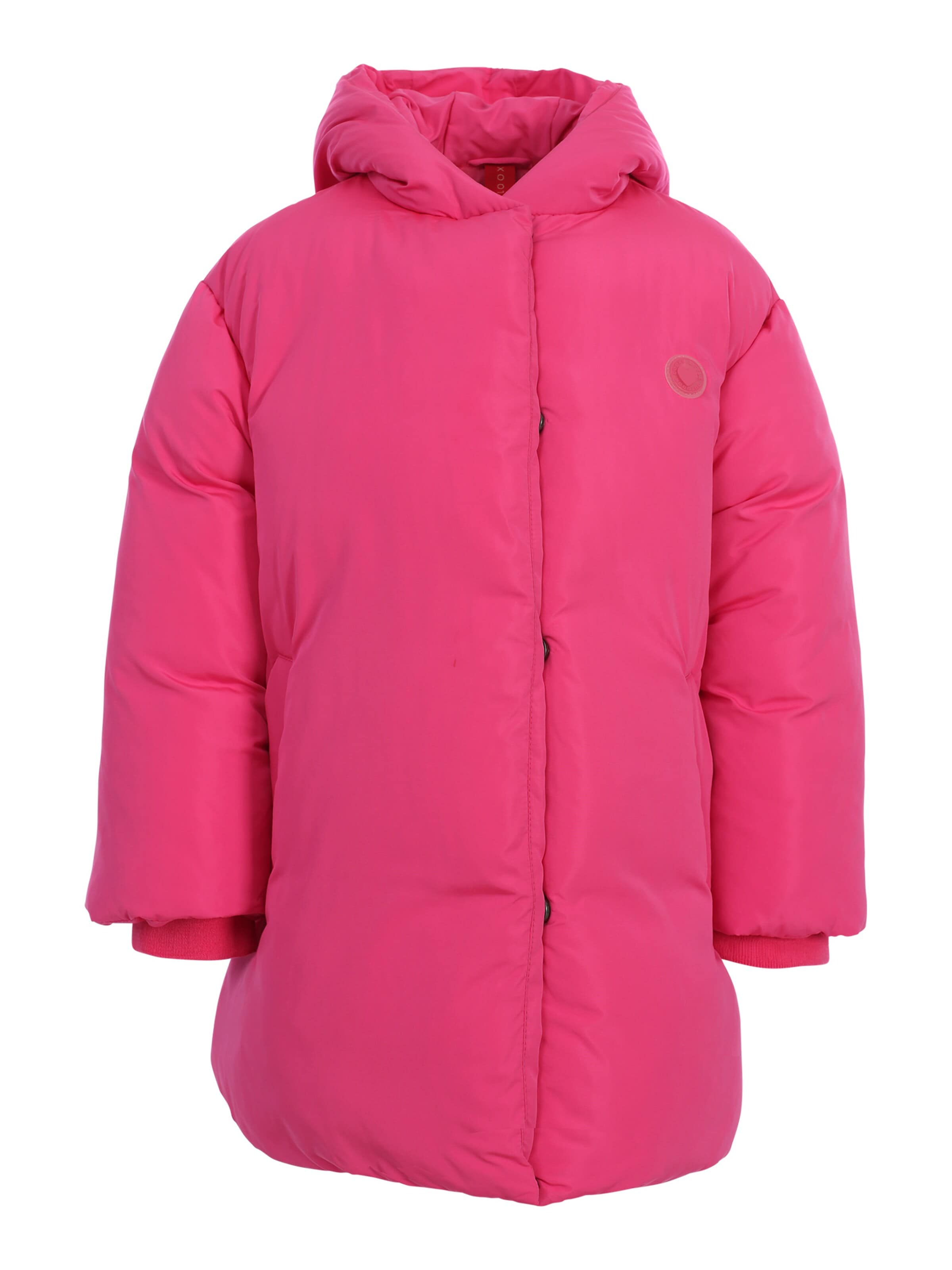Looxs Revolution Winterjas in Roze: voorkant