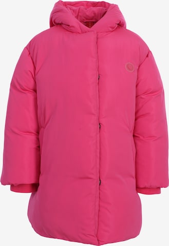 Looxs Revolution Winterjas in Roze: voorkant
