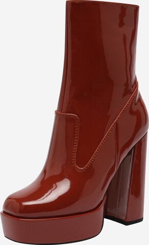 Bottines River Island en rouge : devant