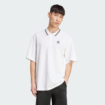 ADIDAS ORIGINALS Футболка 'Adicolor' в Белый: спереди