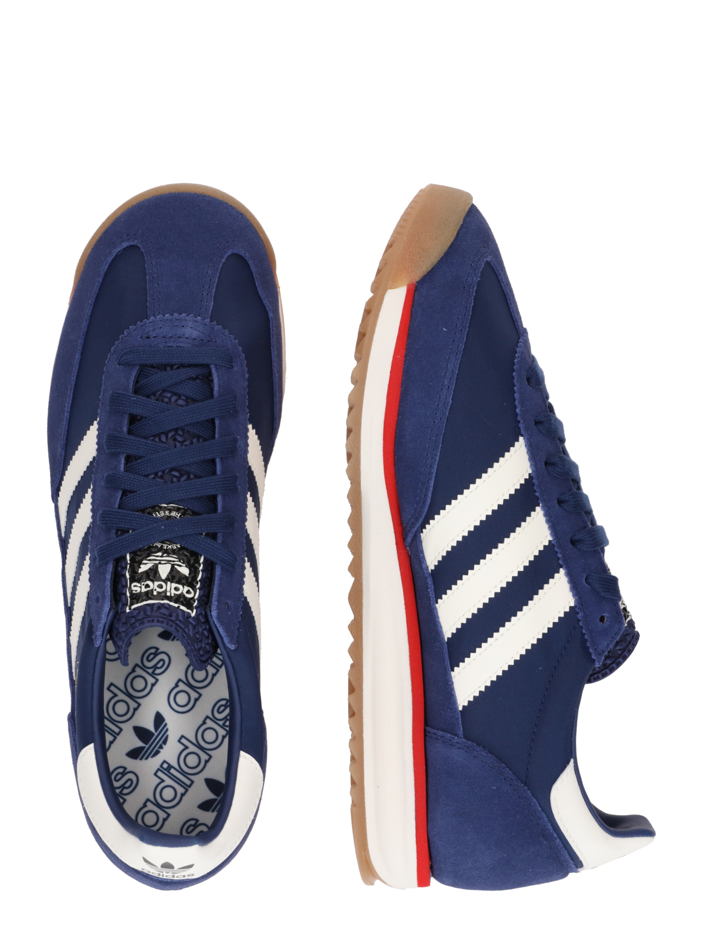 Baskets basses 'SL 72' ADIDAS ORIGINALS en bleu