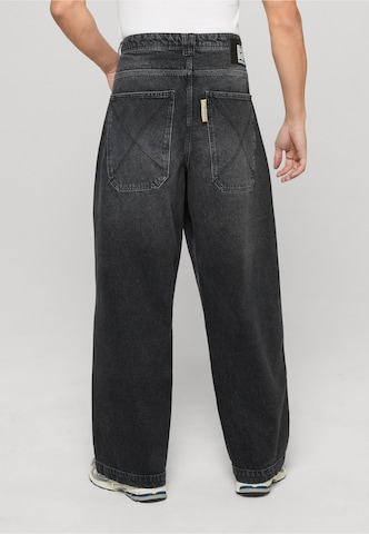 HOMEBOY Loosefit Jeans 'Desperados' in Schwarz: Rückseite