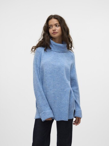VERO MODA Trui 'JUPITER' in Blauw: voorkant