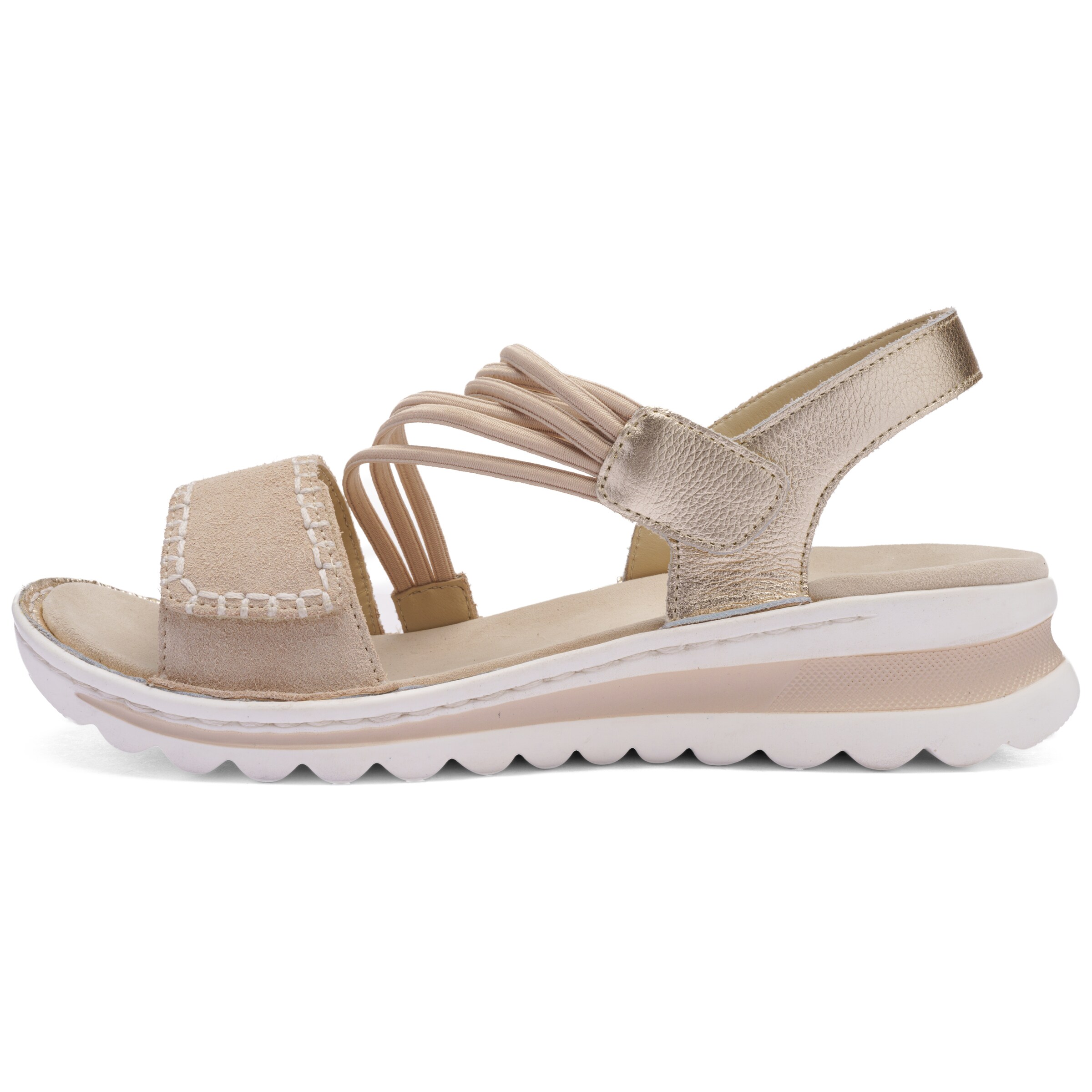 ARA Strap Sandals in Beige