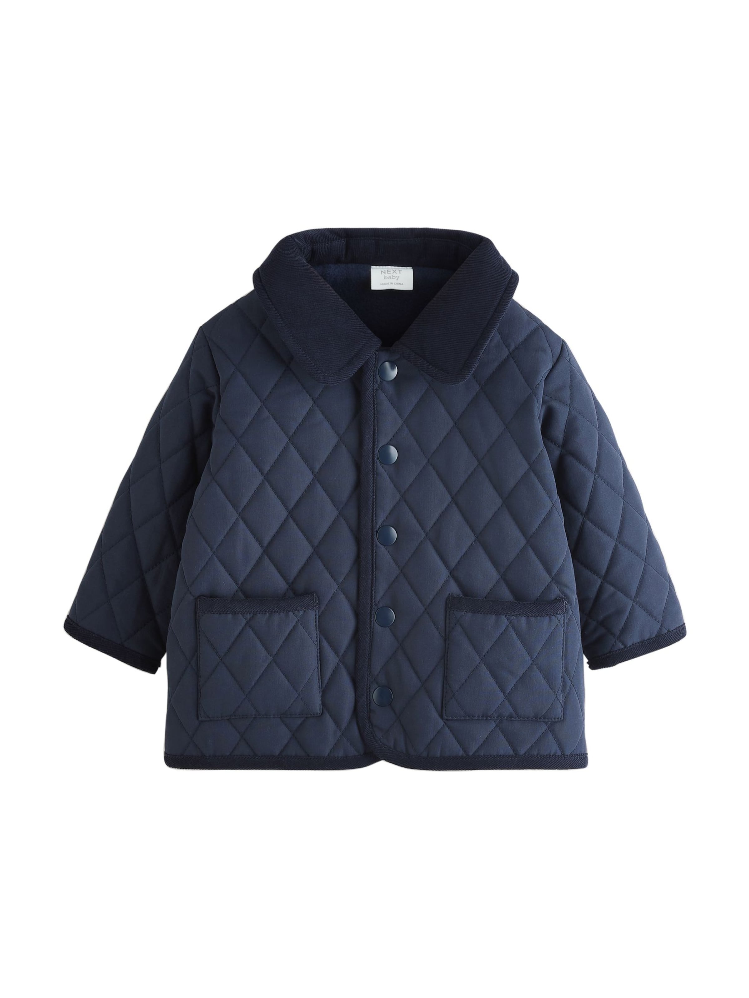 NextPrijelazna jakna - plava boja: prednji dio