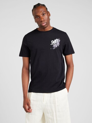QS Shirt in Black: front