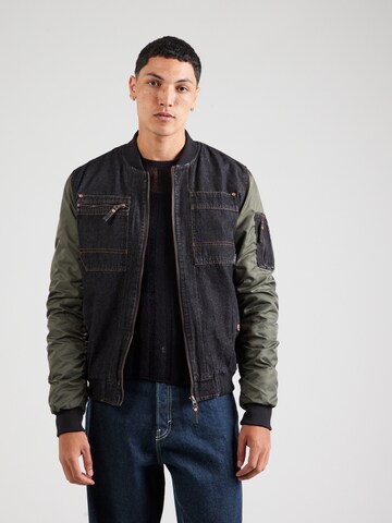 INDICODE JEANS Jacke 'Dakota' in Blau: Vorderseite