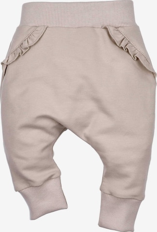 NINI Tapered Trousers in Beige: front