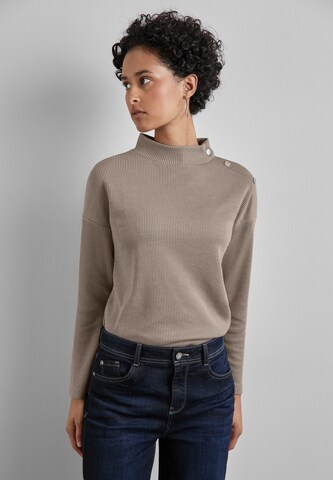 STREET ONE Pullover in Beige: Vorderseite