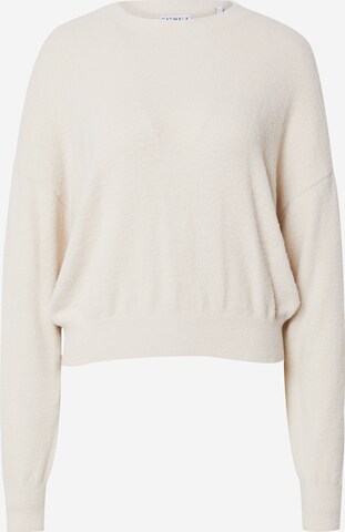 CATWALK JUNKIE Pullover 'DAHLIA' in Beige: predná strana