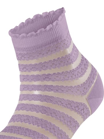 FALKE Socken 'Border Lace'‌‌‌‌‌‌ in Lila