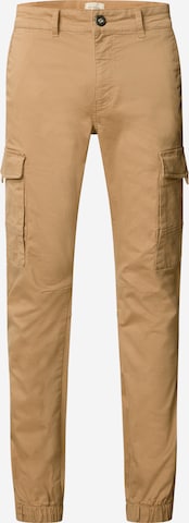 WOTEGA Slimfit Cargohose '341' in Beige: Vorderseite