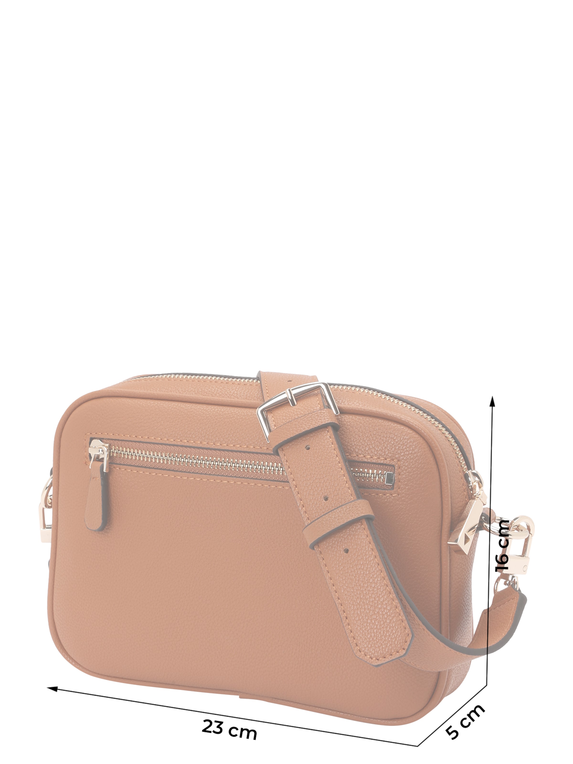 GUESS Umhängetasche 'Meridian II' in Braun