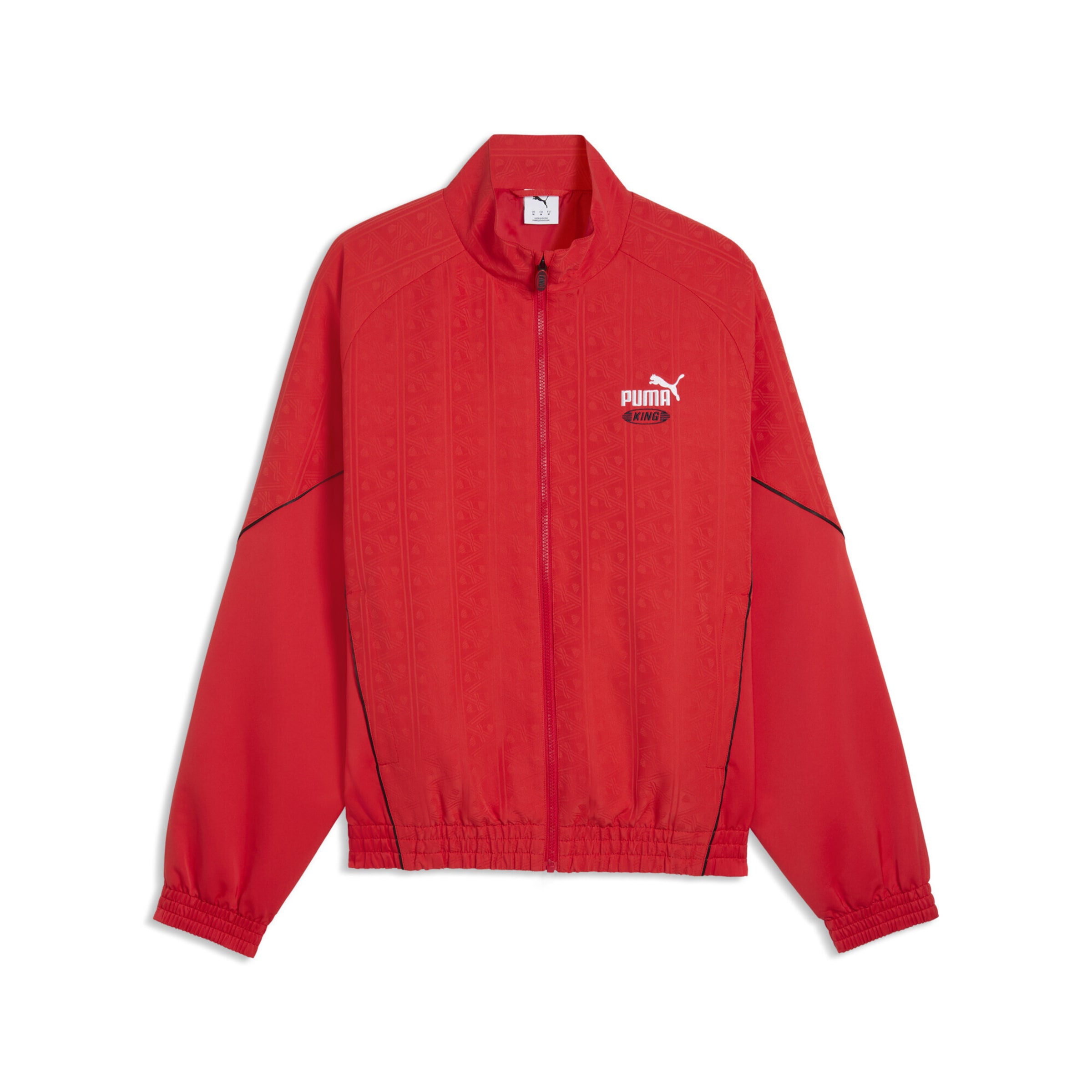 PUMA Jacke in rot / schwarz / weiß, Produktansicht