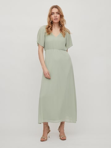 VILA Večerné šaty 'Estelle' - Zelená: predná strana