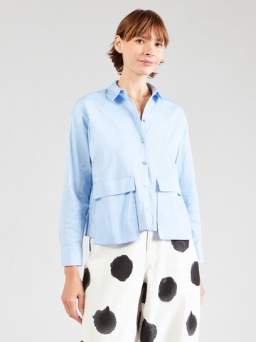 Smith&Soul - Blusa em azul: frente
