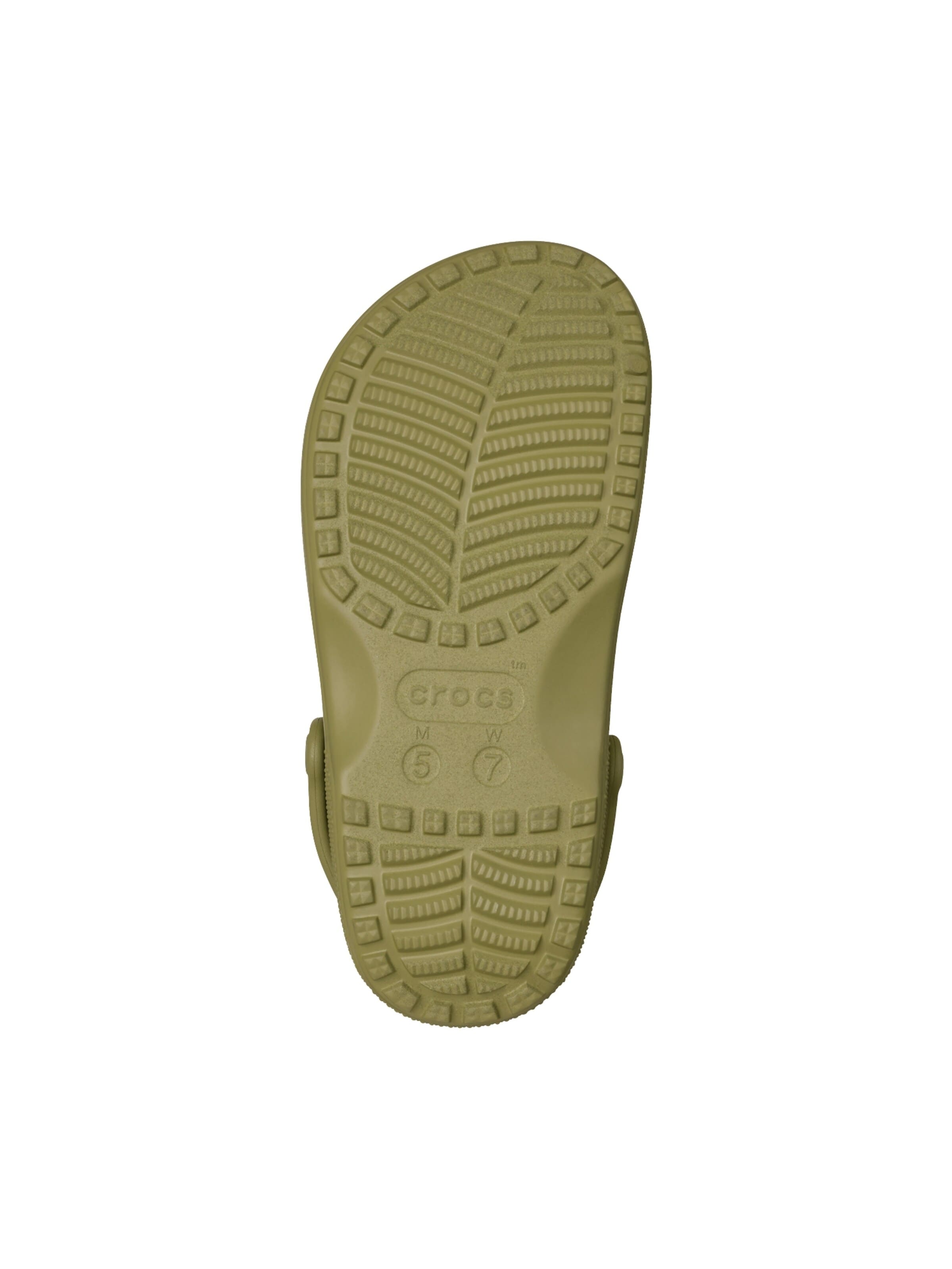 Crocs Chodaki 'Crafted Clog – flacher Clog zum Hineinschlüpfen' w kolorze zielony
