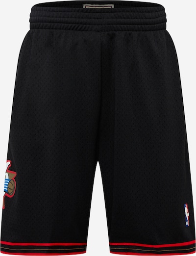 Mitchell & Ness Sportske hlače 'NBA Swingman' veličine XS u plava / crvena / crna / bijela, Pregled proizvoda
