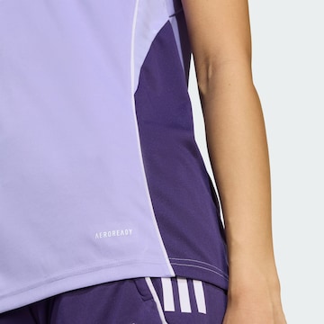 T-shirt fonctionnel 'Tiro 25 Competition' ADIDAS PERFORMANCE en violet