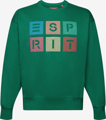 ESPRIT Sweatshirt in Green: front