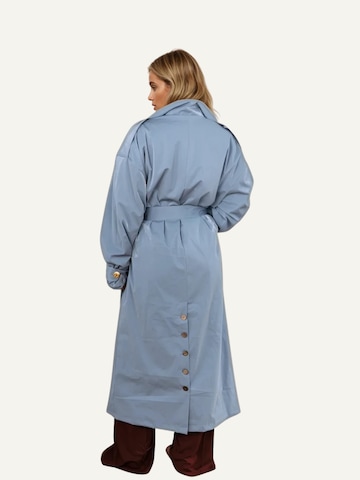 ZUBEK Tussenmantel in Blauw: voorkant