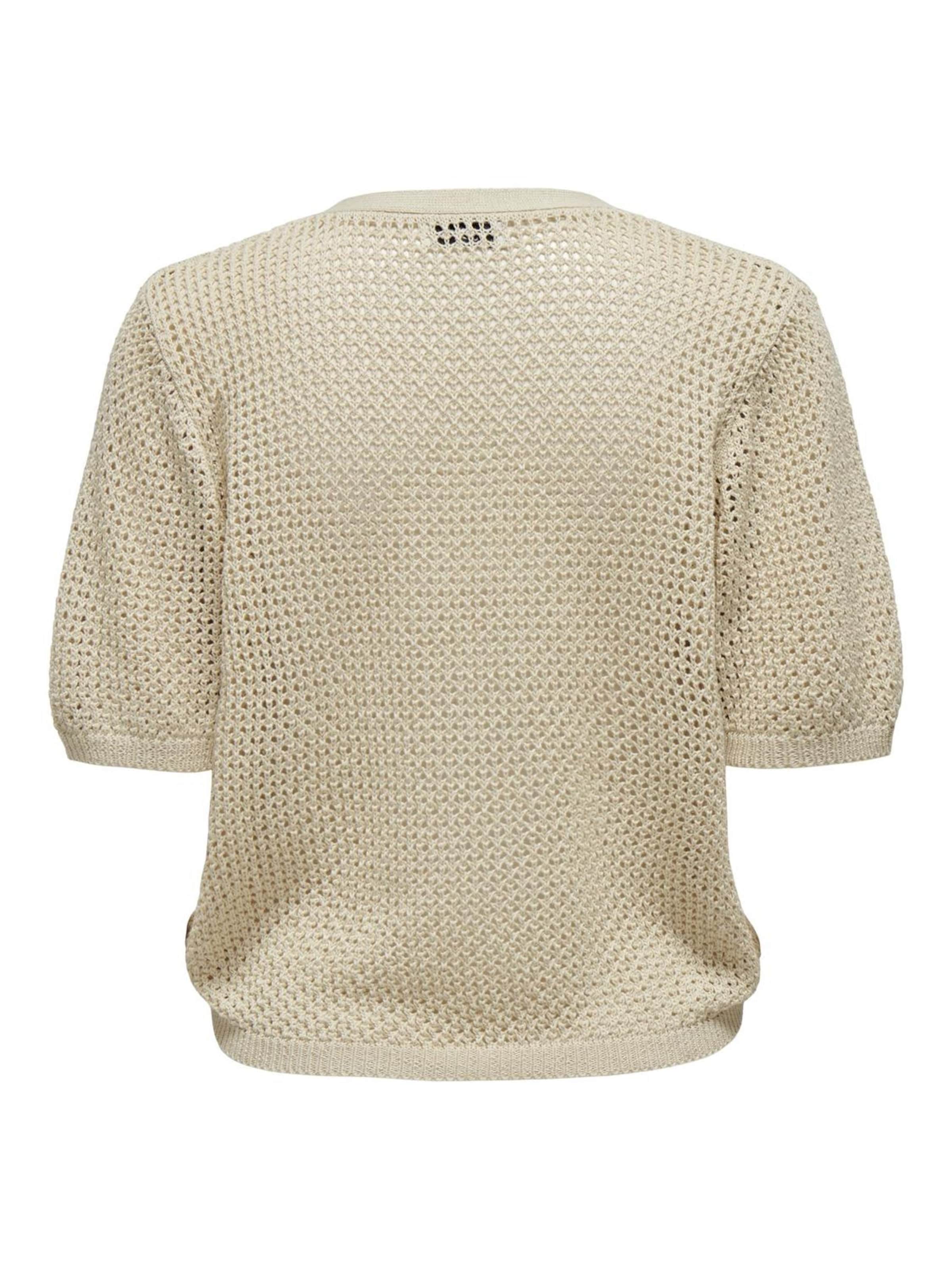 JDY Πλεκτή ζακέτα 'JDYMehedi' σε μπεζ