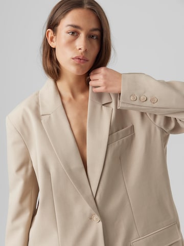 VERO MODA - Blazer 'MATHILDE' em castanho