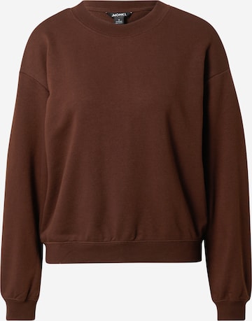 Monki Sweatshirt in Braun: predná strana