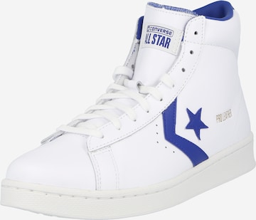 CONVERSE Matalavartiset tennarit 'PRO LEATHER SEASONAL - HI' värissä valkoinen: edessä