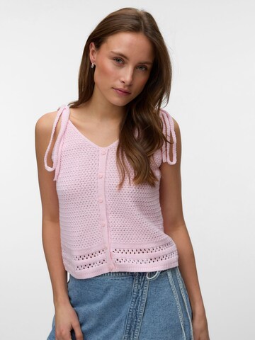 Haut 'VMSALTY' VERO MODA en rose : devant