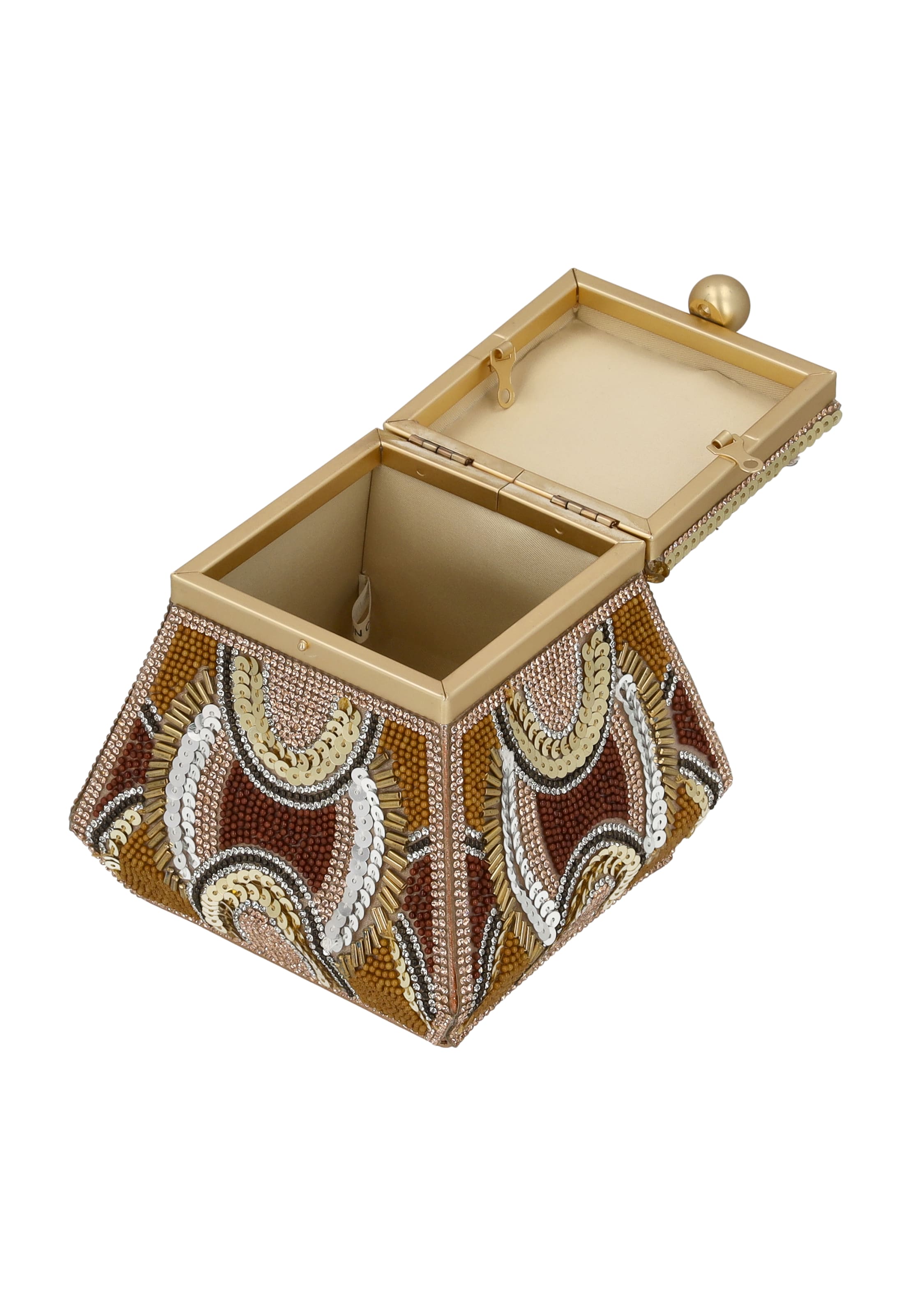 usha FESTIVAL - Bolso de noche en beige