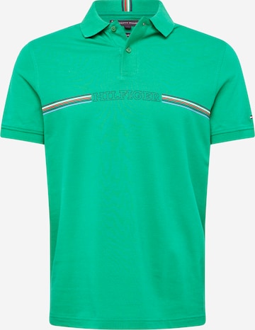 TOMMY HILFIGER - Camiseta en verde: frente