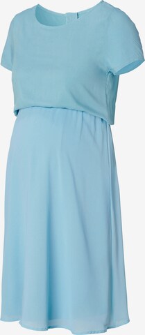 Esprit Maternity Dress in Blue: front