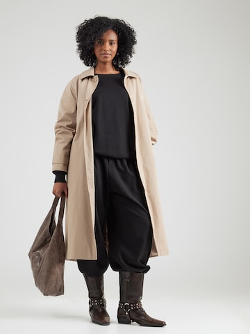 ONLY Carmakoma Μπλούζα φούτερ 'CARVIMA' σε μαύρο