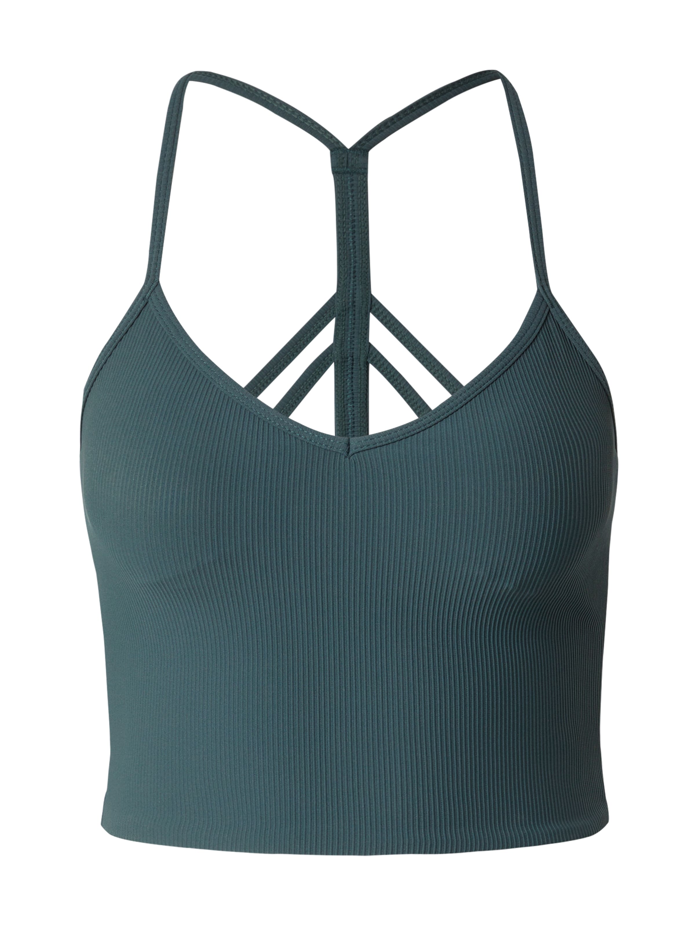 Bustier Haut de sport Aim'n en vert : devant