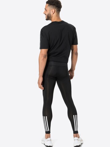 ADIDAS SPORTSWEAR Skinny Sportovní kalhoty – černá