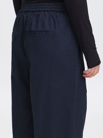 Loosefit Pantalon ' IHUNICA ' ICHI en bleu