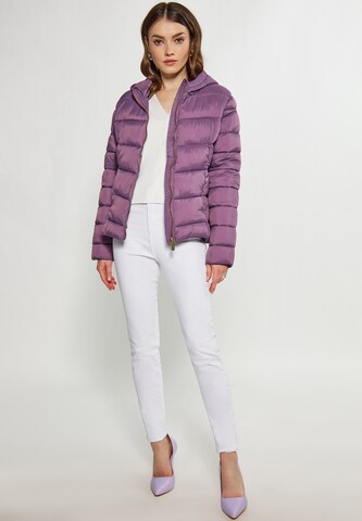 faina Winter jacket in Purple