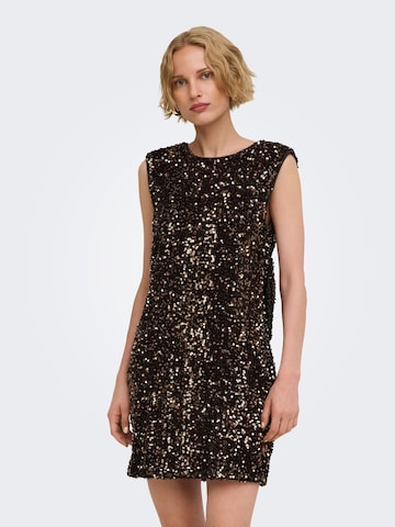 Robe 'ONLCONFIDENCE' ONLY en marron : devant