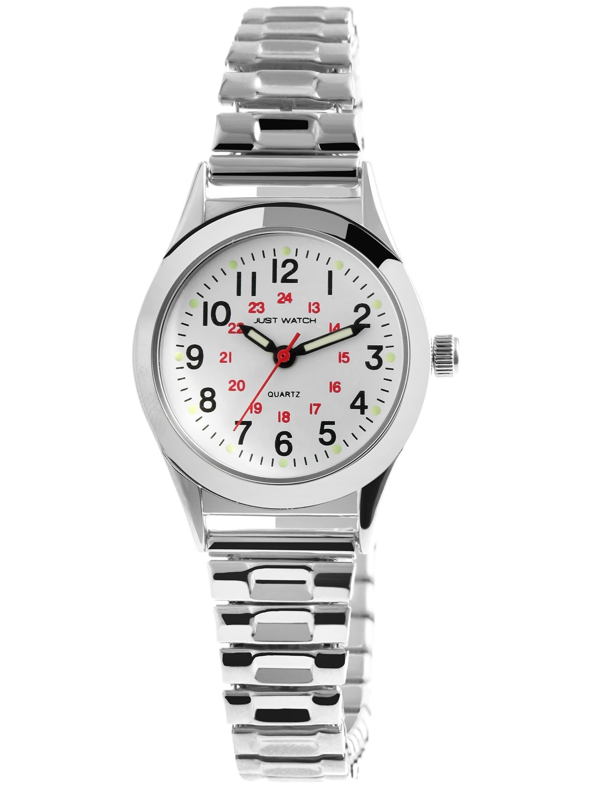 Just Watch Analoguhr‌‌‌‌ in Silber