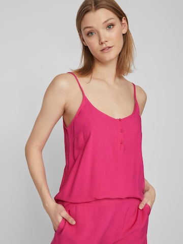 VILA - Blusa 'PAYA' en rojo: frente