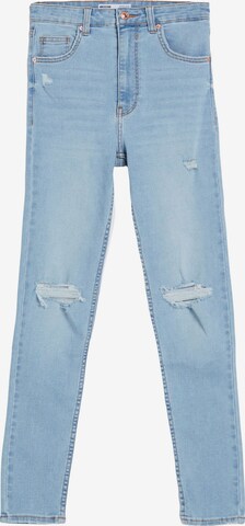 Bershka Jeans in Blauw: voorkant